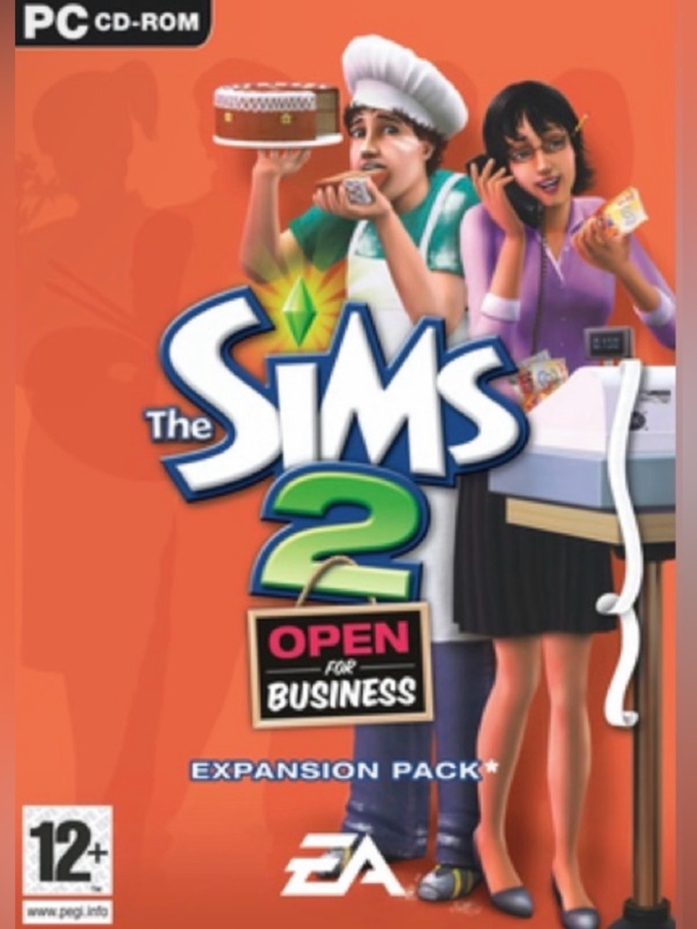 The Sims 2 Open for Business Expansion Pack PC CD-ROM EA Games